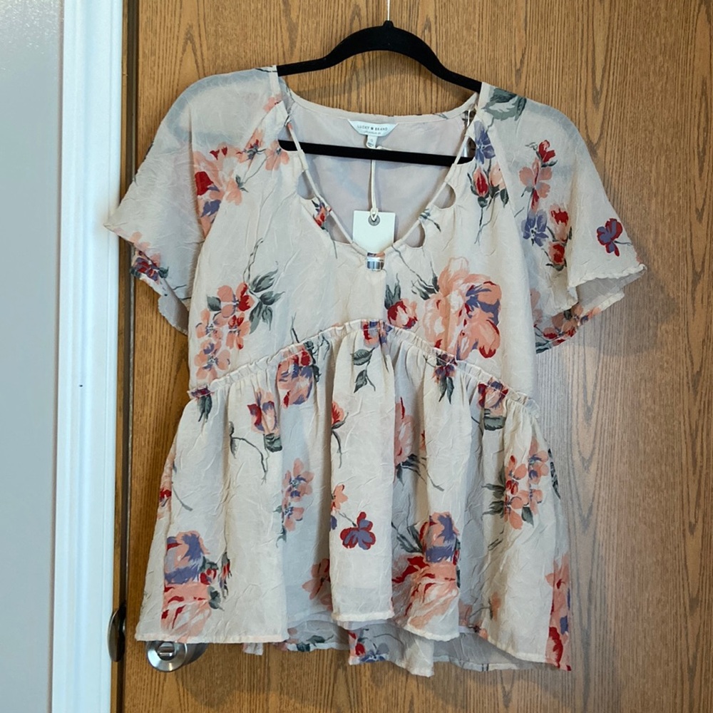 Lucky Brand Floral Top